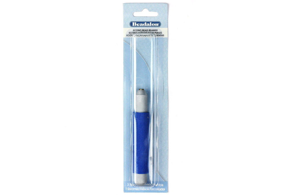 Bead Reamer for Enlarging Holes in Beads when Beading and Jewellery Making