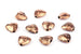 Kerrie Berrie Jewellery Making Supplies Large Copper Heart Beads
