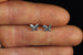 Kerrie Berrie Sterling Silver Small Butterfly Stud Earrings