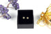 Kerrie Berrie Sterling Silver Gold Plated Snowflake Stud Earrings