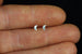Kerrie Berrie Sterling Silver Tiny Moon Stud Earrings