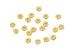 Kerrie Berrie UK Spacer Beads for Jewellery Making in Gold