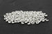 Kerrie Berrie UK Spacer Beads for Jewellery Making in Brushed Matte Silver