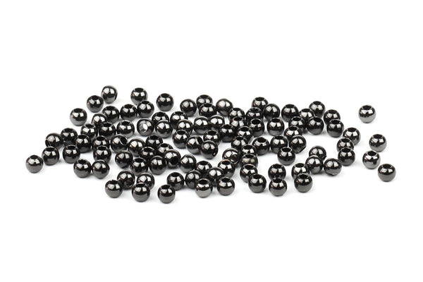 Kerrie Berrie UK Spacer Beads for Jewellery Making in Black Gunmetal Pewter