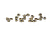 Kerrie Berrie UK Spacer Beads for Jewellery Making in Brass