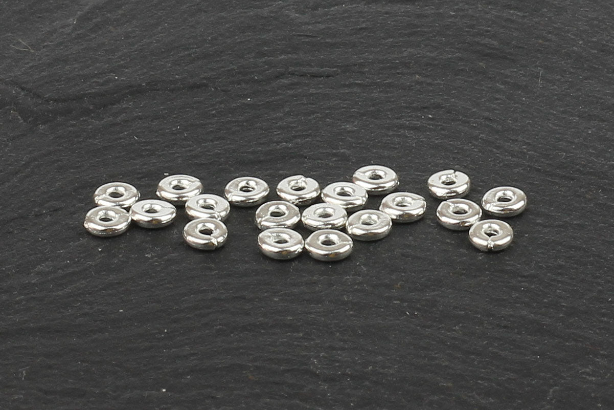 Silver spacers for necklaces store