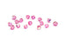Kerrie Berrie Jewellery Making Supplies Swarovski Crystal Bicone Bead in Pink