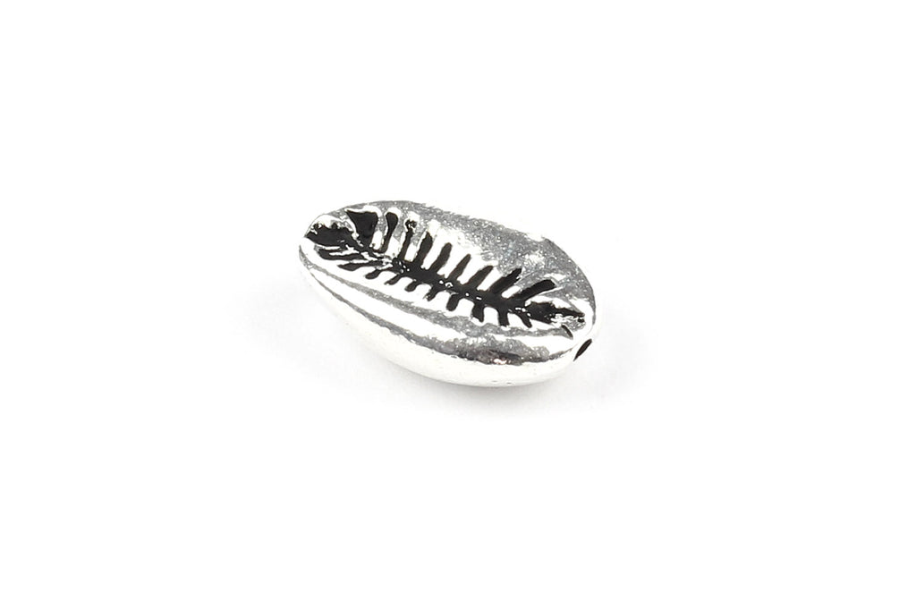Kerrie Berrie UK Tierracast Silver Cowie Shell Charm for Jewellery Making