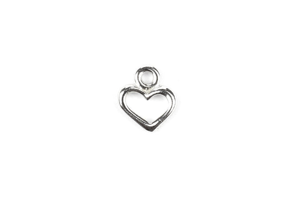 Kerrie Berrie Silver Heart Charm from Tierracast