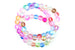 Mixed Rainbow 'Glow' Beads – CHOICE OF 6mm, 8mm or 10mm