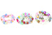 Mixed Rainbow 'Glow' Beads – CHOICE OF 6mm, 8mm or 10mm