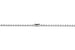 Stainless Steel Ball Chain w/ Connector (2.4mm Thickness / 30-inch Length)