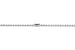 Stainless Steel Ball Chain w/ Connector (2.4mm Thickness / 30-inch Length)