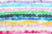 Kerrie Berrie UK Colourful Glass Glow Beads for Beading and Jewellery Making 