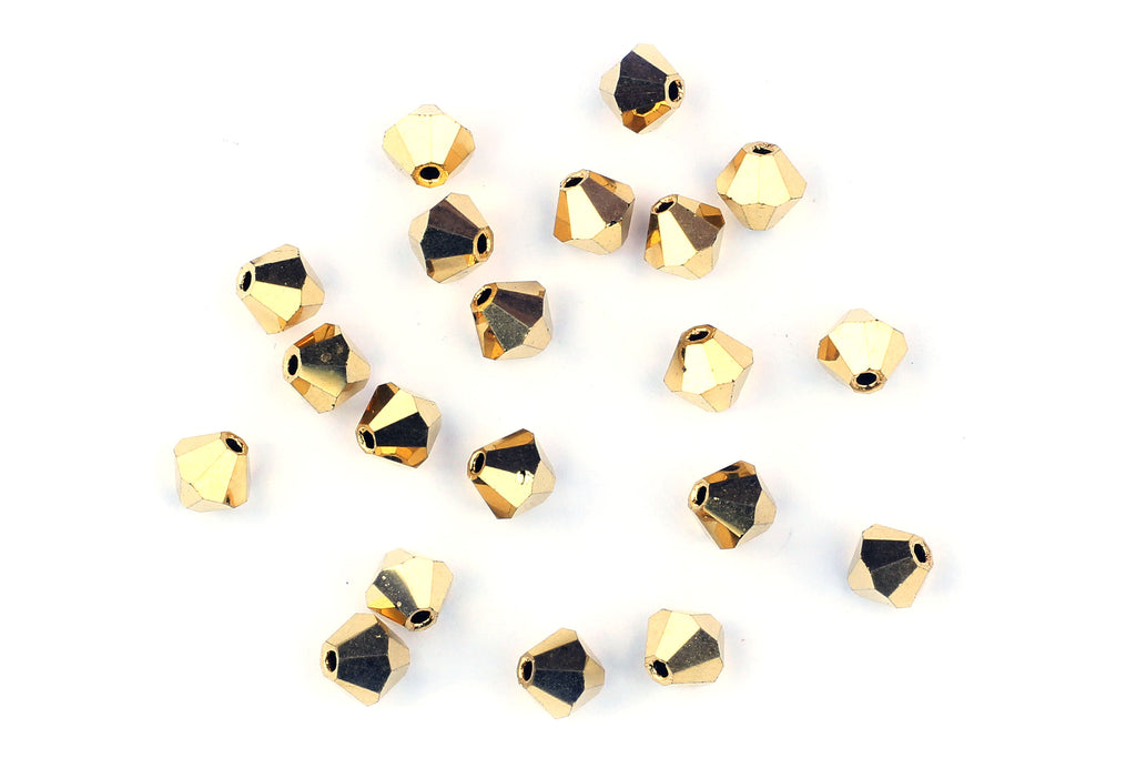 Kerrie Berrie Machine Cut Glass for Jewellery Making in gold