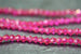 Kerrie Berrie UK 4mm Glass Bicone Beads for Jewellery Making and Beading in Transparent Pink