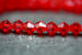 Kerrie Berrie UK 4mm Glass Bicone Beads for Jewellery Making and Beading in Transparent Red