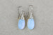 Kerrie Berrie Handmade Silver Opalite Drop Earrings