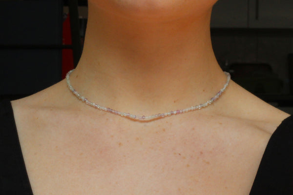 Kerrie Berrie UK Semi Precious Jewellery Delicate Flourite Necklace