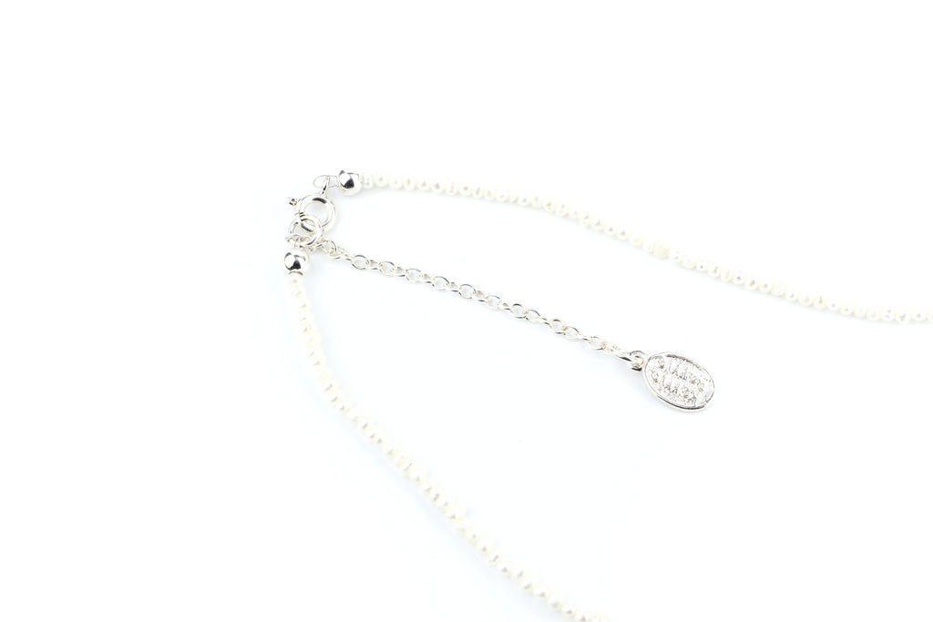 Real Pearl Semi-Precious Necklace (Choice of Silver or Gold Clasp)