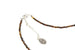 Kerrie Berrie UK Semi Precious Jewellery Delicate Tigers Eye Necklace