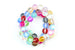 Mixed Rainbow 'Glow' Beads – CHOICE OF 8mm or 10mm