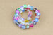 Mixed Rainbow 'Glow' Beads – CHOICE OF 8mm or 10mm