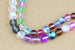 Mixed Rainbow 'Glow' Beads – CHOICE OF 8mm or 10mm