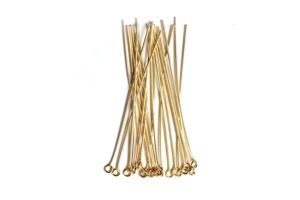 Kerrie Berrie Eye Pins for Jewellery Making in Gold