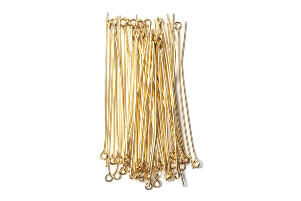Kerrie Berrie Eye Pins for Jewellery Making in Gold