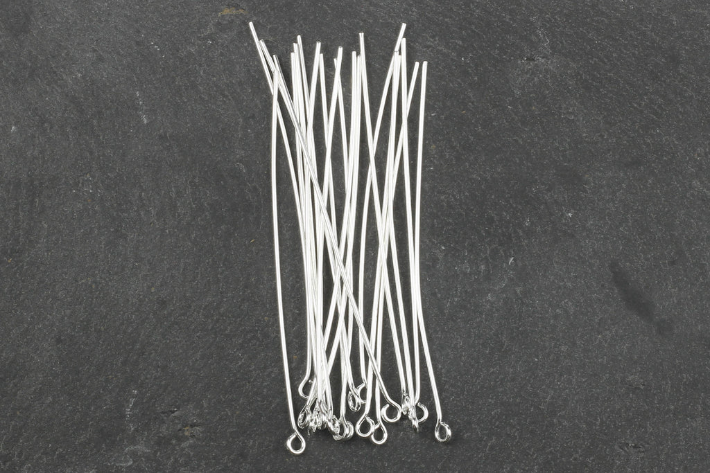 Kerrie Berrie Eye Pins for Jewellery Making in Silver