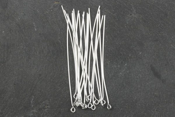 Kerrie Berrie Eye Pins for Jewellery Making in Silver