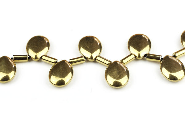 Kerrie Berrie Metallic Hematite Beads for Jewellery Making