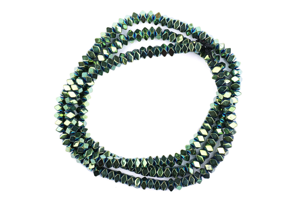 Kerrie Berrie Metallic Hematite Beads for Jewellery Making