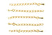 Kerrie Berrie Gold Necklace Extension Chains