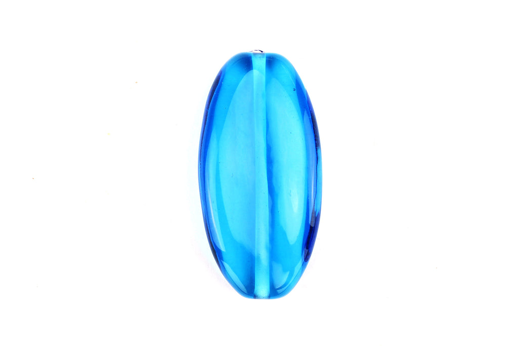 Handmade Czech Glass Lampwork Bead – 30mm x 15mm