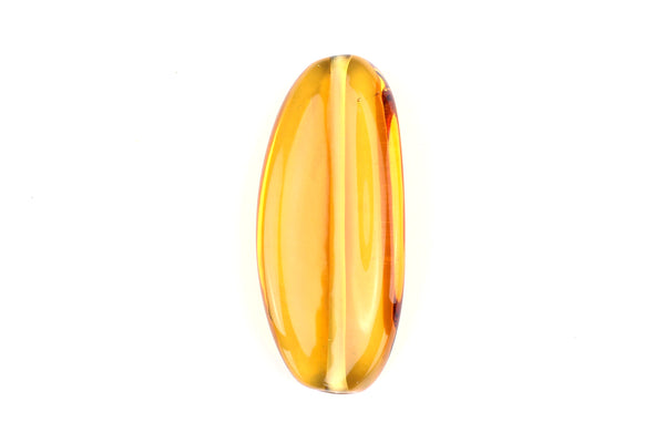 Handmade Czech Glass Lampwork Bead – 30mm x 15mm
