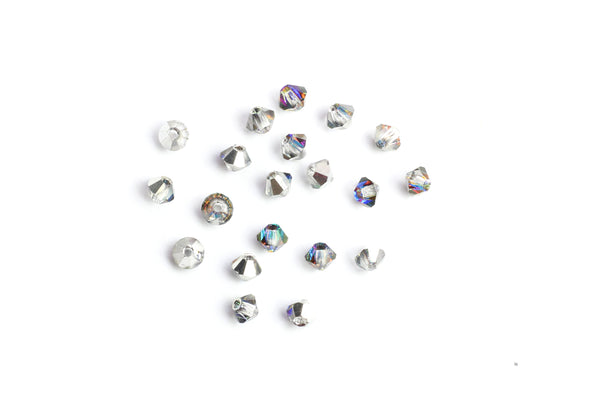 Kerrie Berrie Machine Cut Glass Beads for Jewellery Making