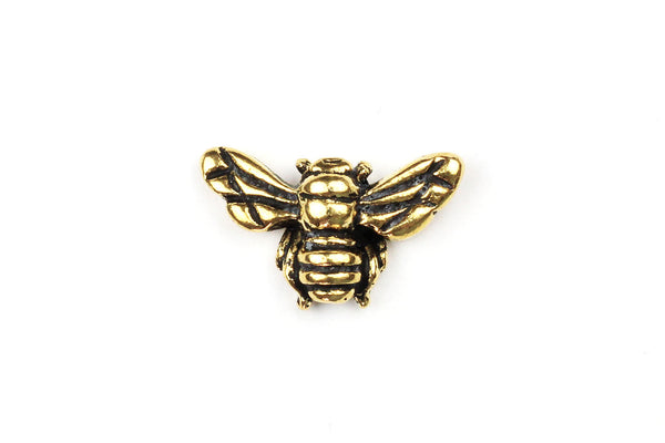 Gold Tierracast Bee Charm