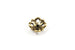 Gold Tierracast Clover Bead Cap