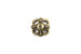 Gold Tierracast Clover Bead Cap