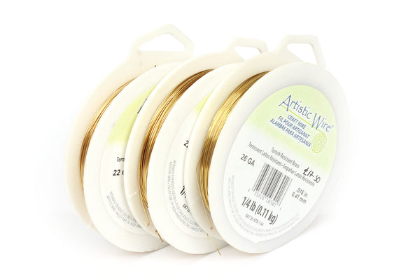 Kerrie Berrie Jewellery Making Wire Jewellery Supplies Bulk Brass Gold Wire