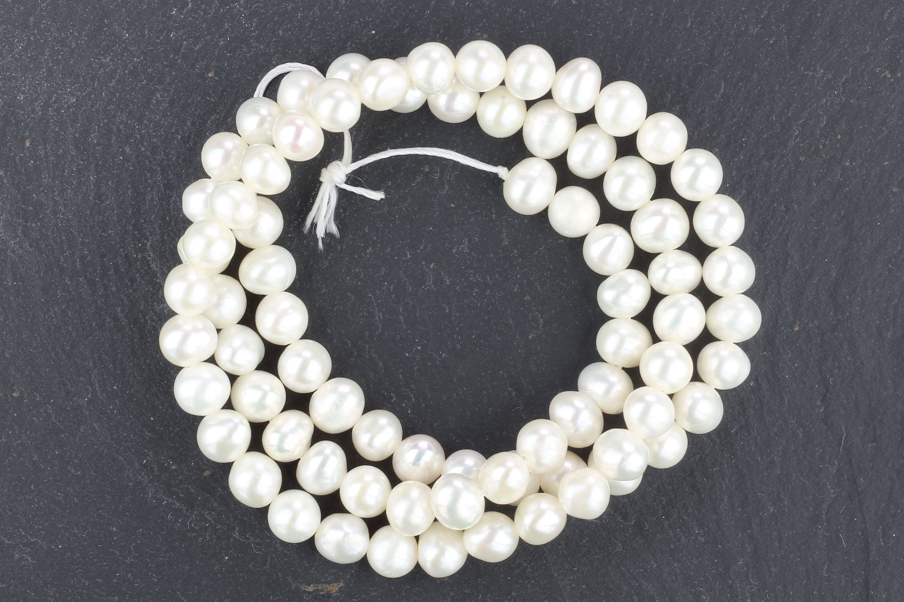 Freshwater Pearl Beads 5mm x 4mm Approx. 77 Beads
