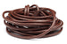 3mm Real Leather Cord in Natural Brown For Jewellery Making