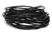 1mm Real Leather Cord in Black For Jewellery Making