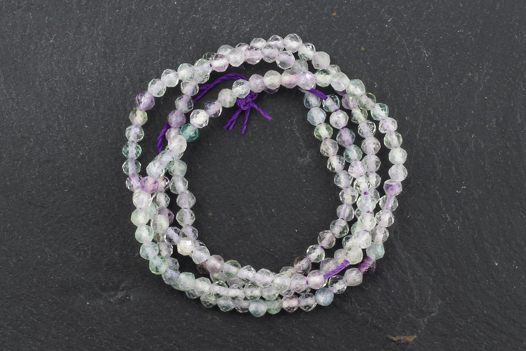 Kerrie Berrie Semi Precious Fluorite Beads for Jewellery Making