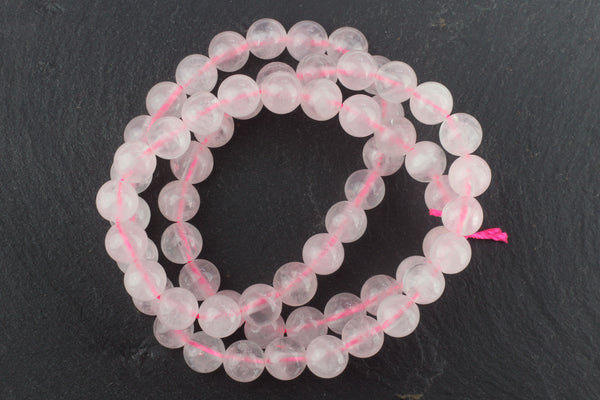Kerrie Berrie Semi Precious Rose Quartz Beads for Jewellery Making