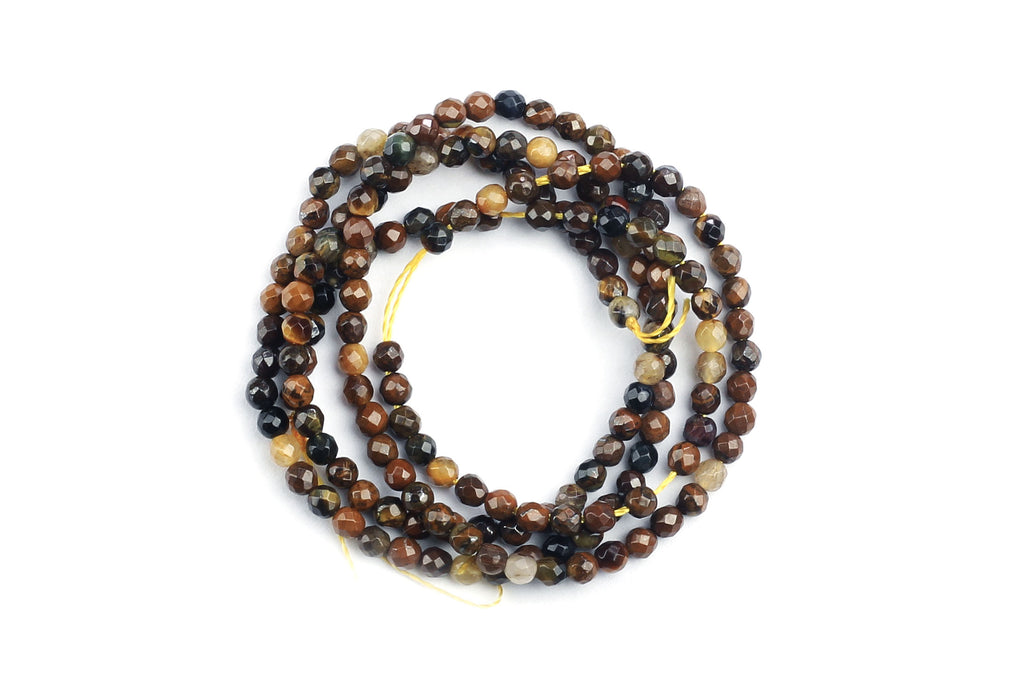Kerrie Berrie Semi Precious Tiger's Eye Beads for Jewellery Making