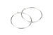 Sterling Silver Beading Hoops for Jewellery Making