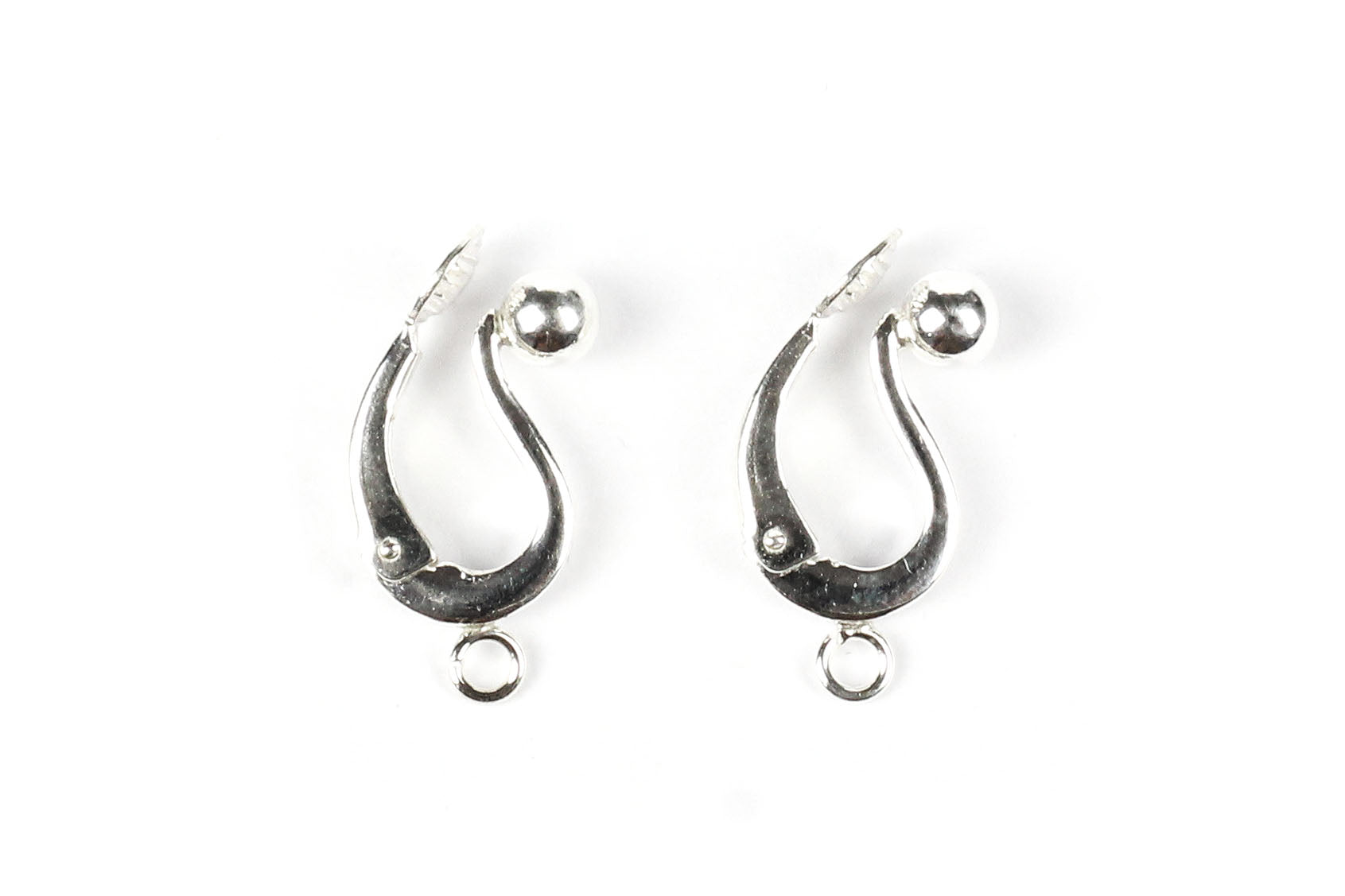 Sterling Silver Clip on Earrings w Loop 1 Pair KerrieBerrie